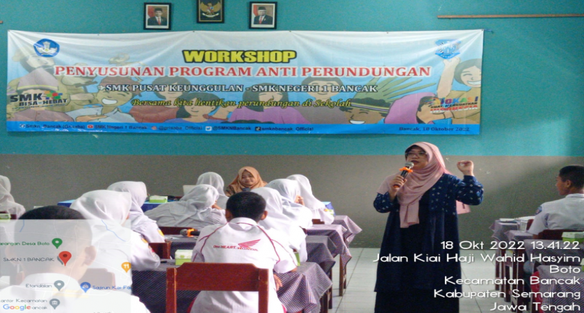 Penerapan Sekolah Bebas Perundungan (Bullying) | SMK Negeri 1 Bancak